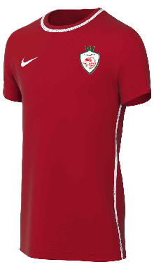 MAILLOT ENTRAINEMENT ROUGE ENFANT