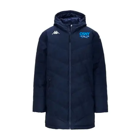 PARKA LONGUE BLEU