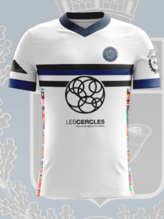 Maillot Sublimé blanc OFFICIEL Extérieur